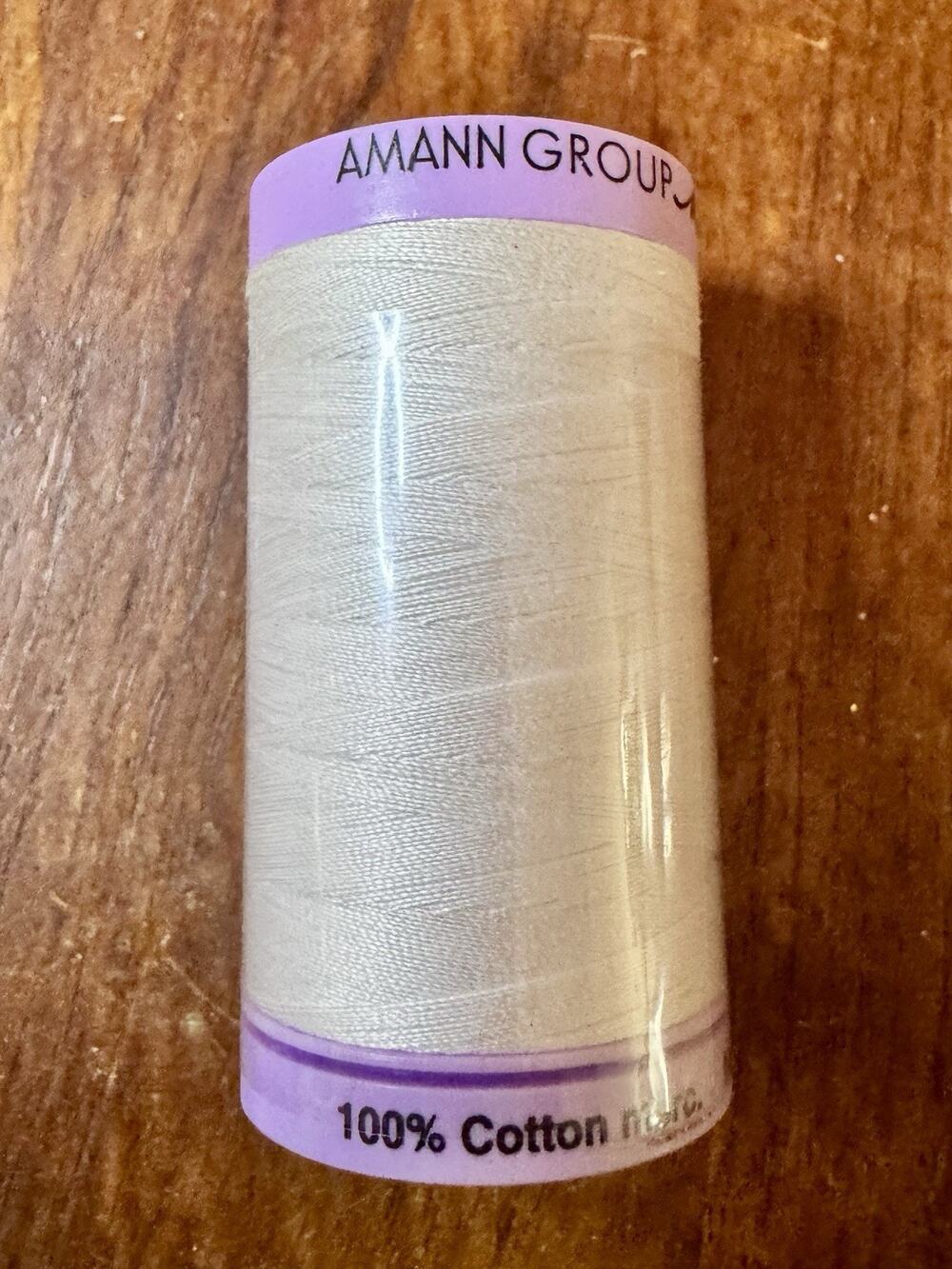 Mettler Silk-Finish Cotton Thread No. 50 500m Ivory Cream Old Col 0002